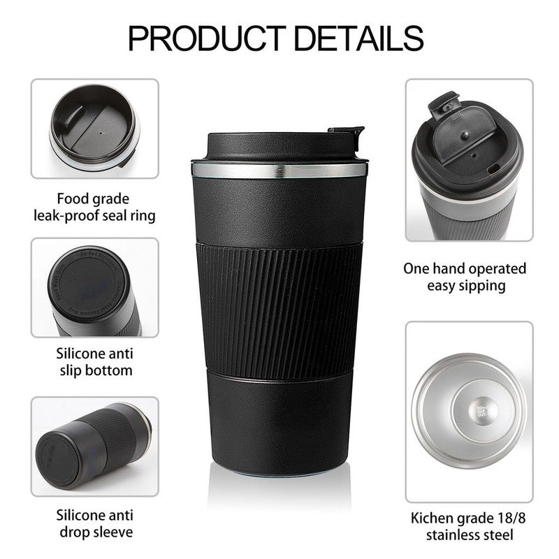 NovaFuel™ Stainless Steel Thermal Travel Mug