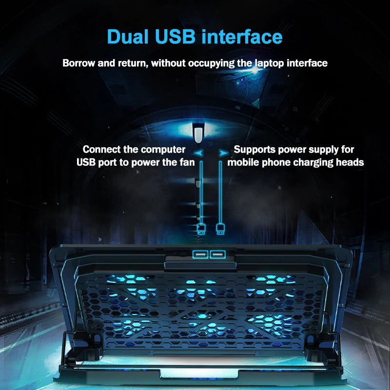 NovaCool™ RGB Laptop Cooler
