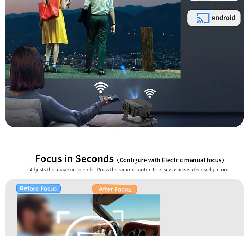 NovaBeam™ A32 Pro Smart Projector
