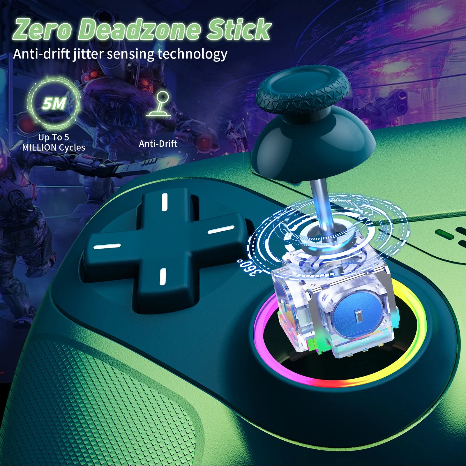 NovaForce™ RGB Wireless Pro Controller