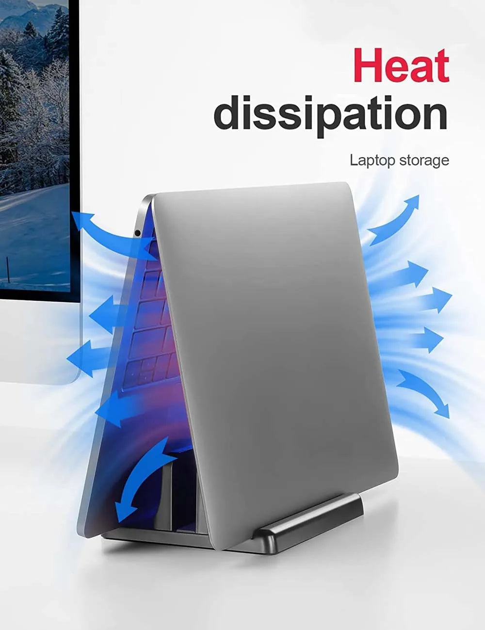 NovaDock™ Vertical Laptop Stand