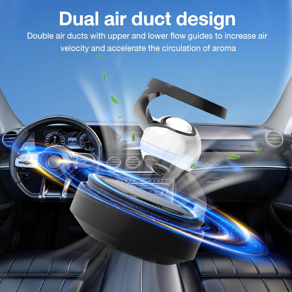 NovaAura™ Solar Car Diffuser