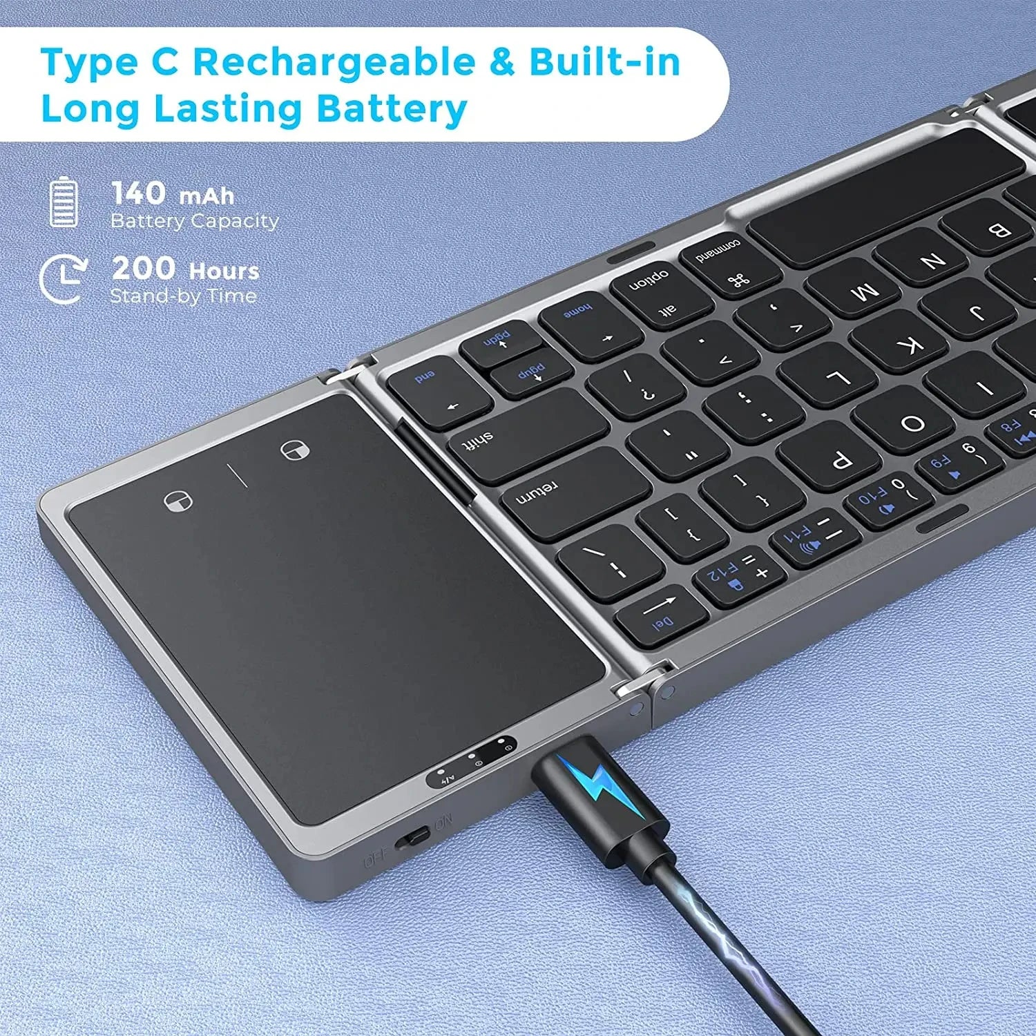 NovaFold™ Wireless Travel Keyboard