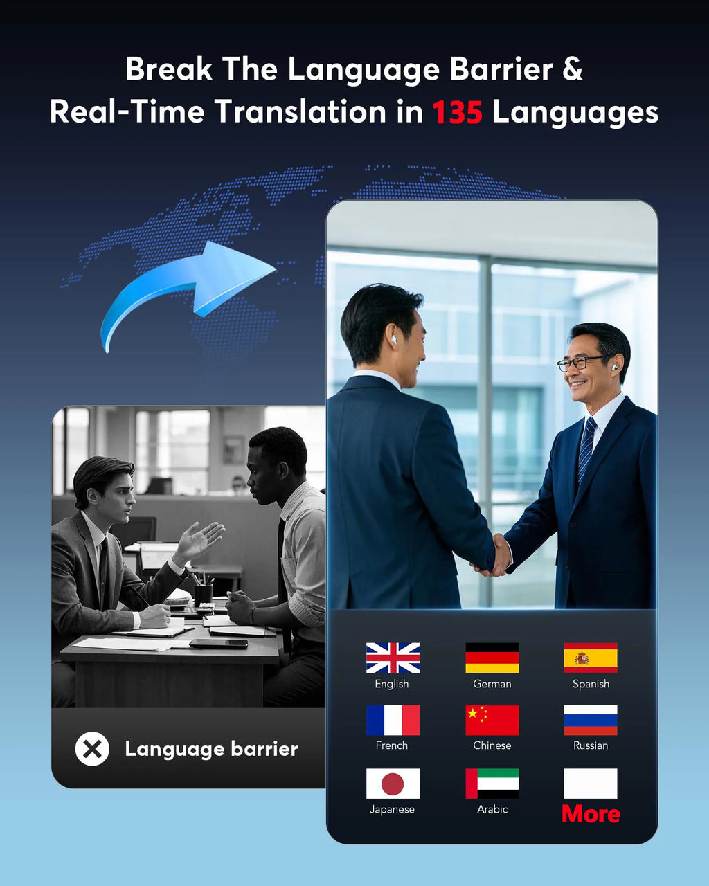 Monster MQT52 AI Translator Earbuds