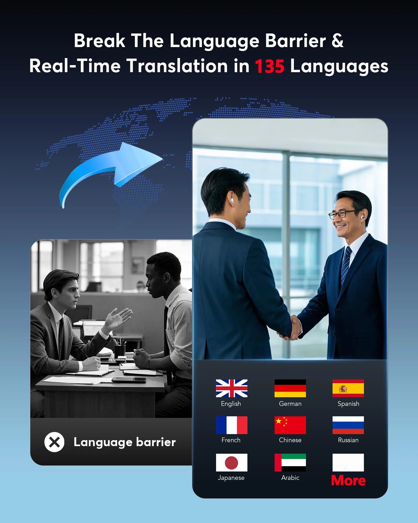 Monster MQT52 AI Translator Earbuds