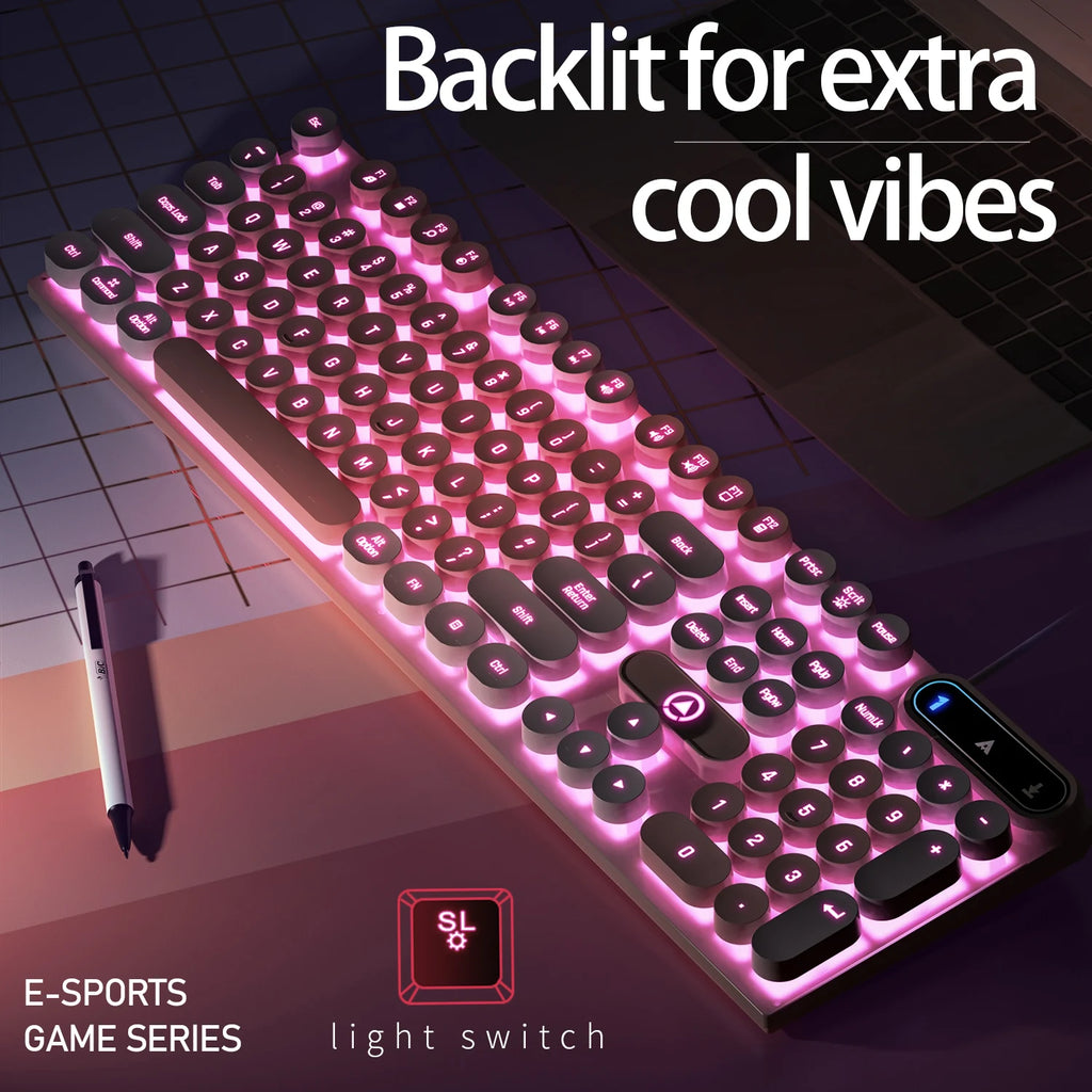 NovaType™ Aesthetic Wireless Keyboard