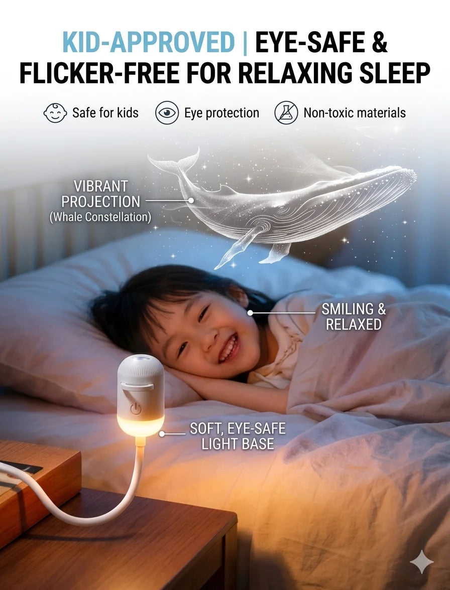 NovaGalaxy™ 10-in-1 Star Projector Night Light