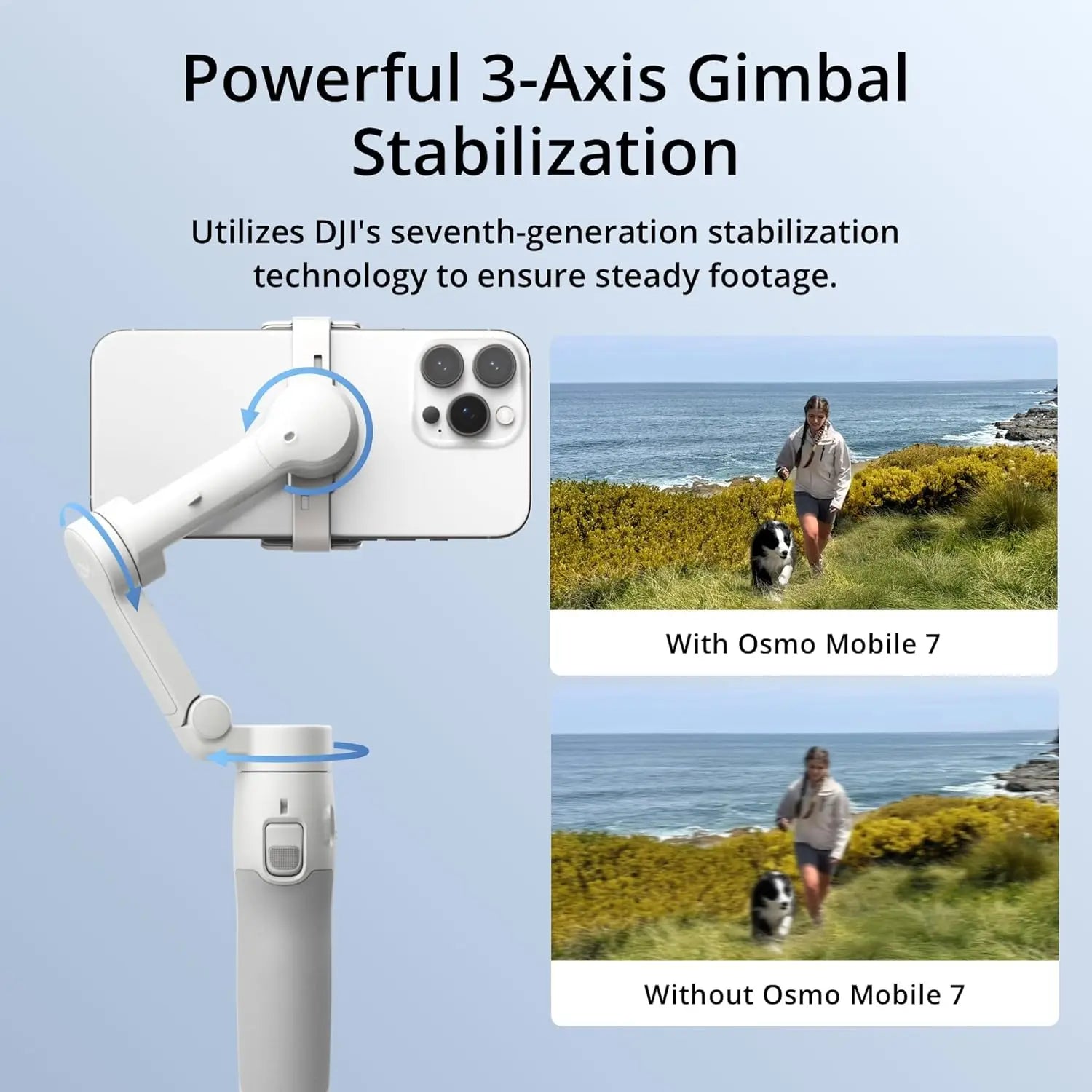 DJI Osmo Mobile 7™ 3-Axis Smartphone Gimbal