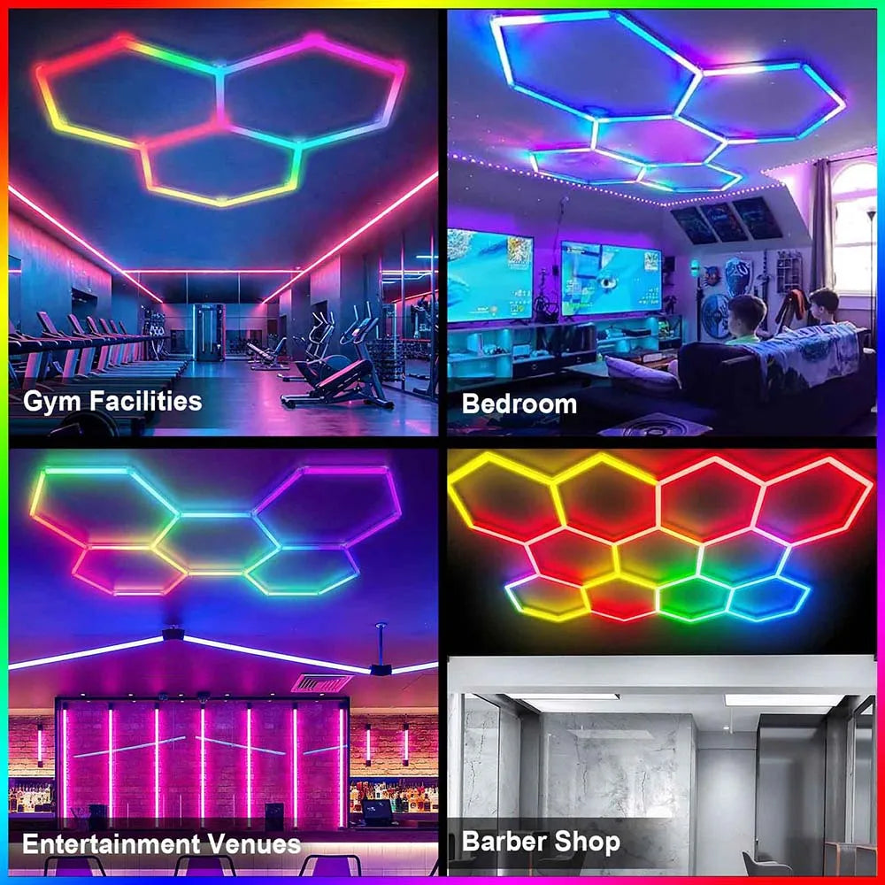 NovaHex™ Smart RGB Garage Lights