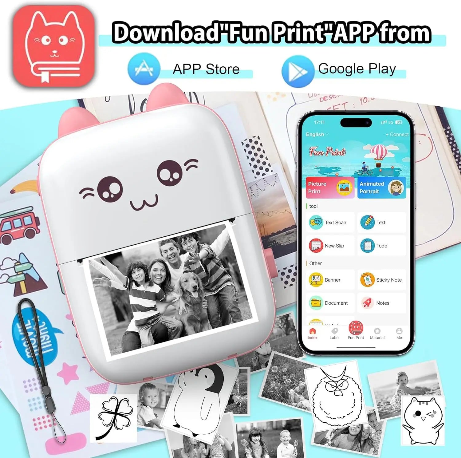 NovaPrint™ Mini Thermal Printer