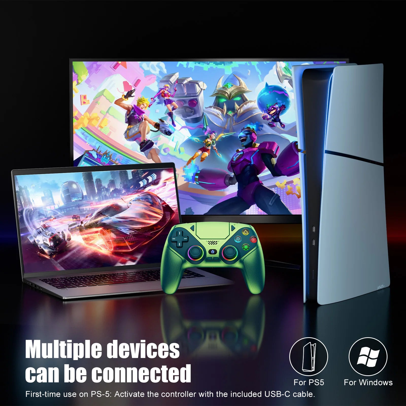 NovaForce™ RGB Wireless Pro Controller
