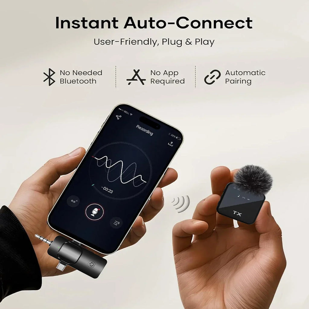 NovaMic™ Wireless Creator Lavalier Microphone