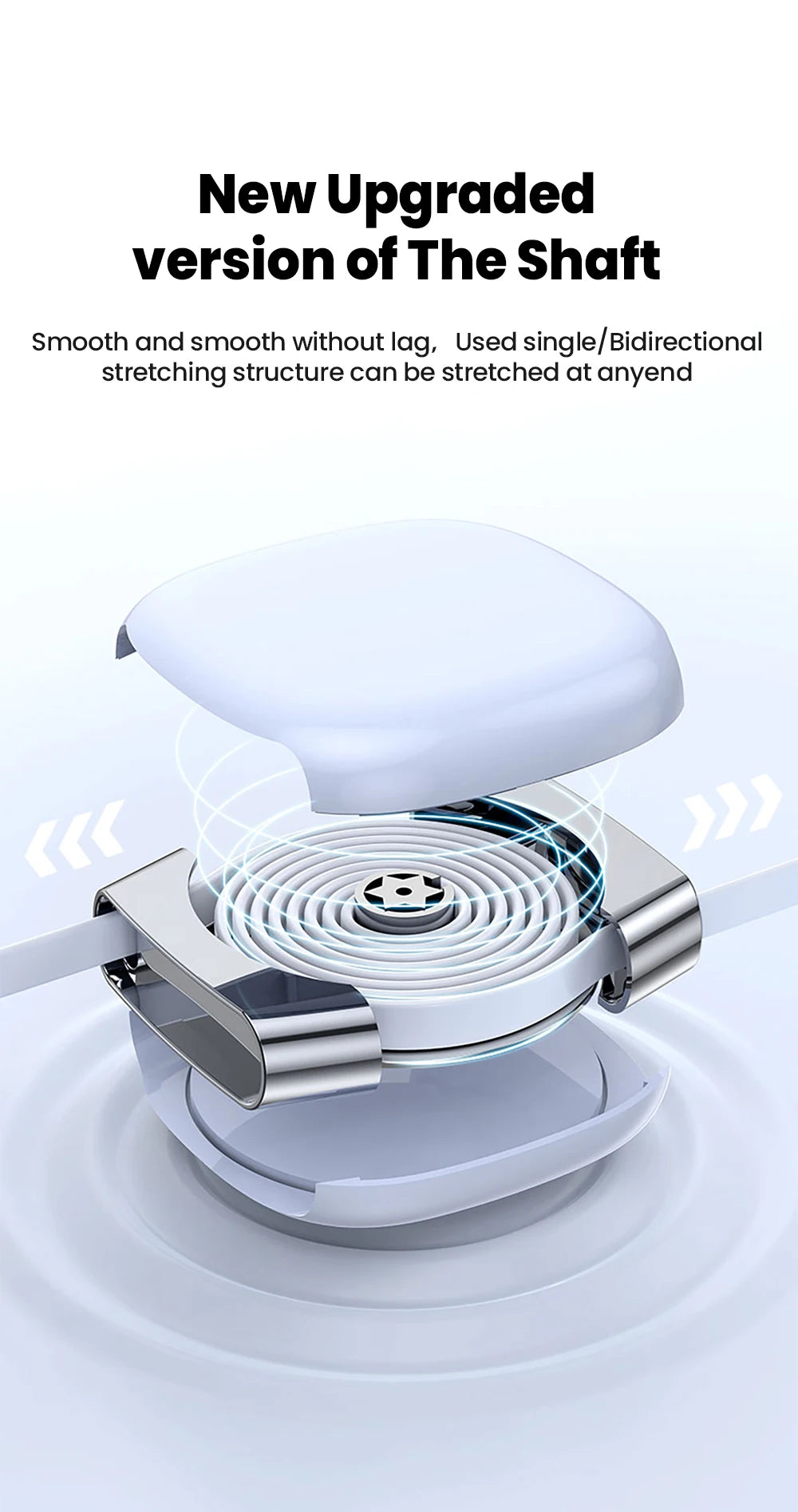 NovaRoll™ Retractable Fast Charging Cable