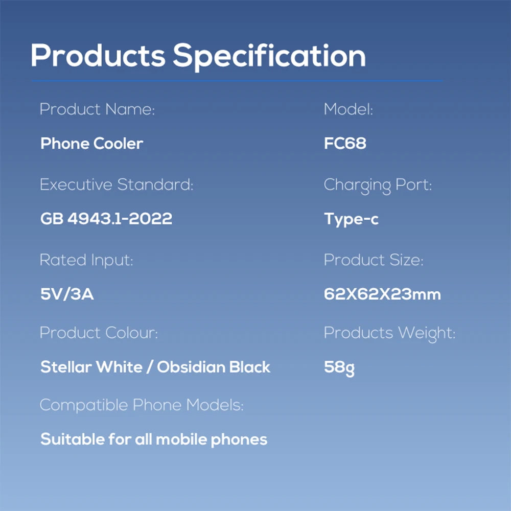 NovaCool™ Magnetic Phone Cooler