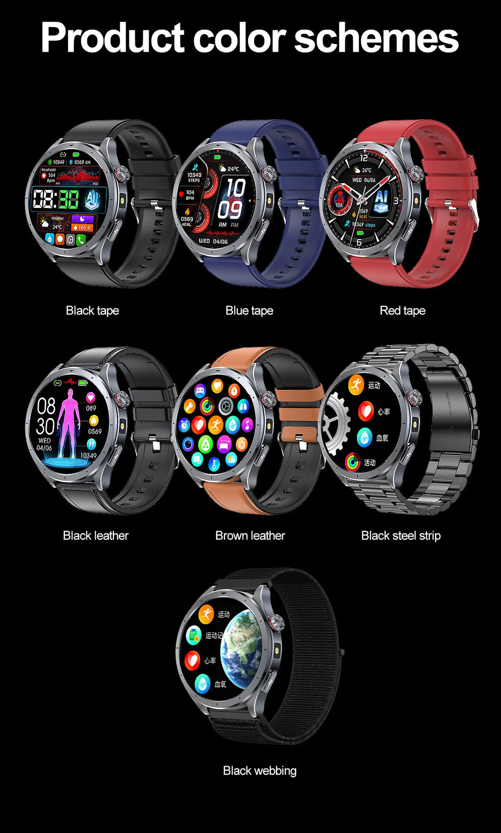 NovaPulse™ Health Smart Watch