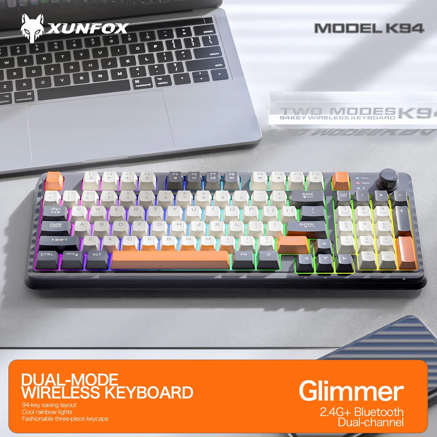 NovaKeys™ K94 Wireless Gaming Keyboard
