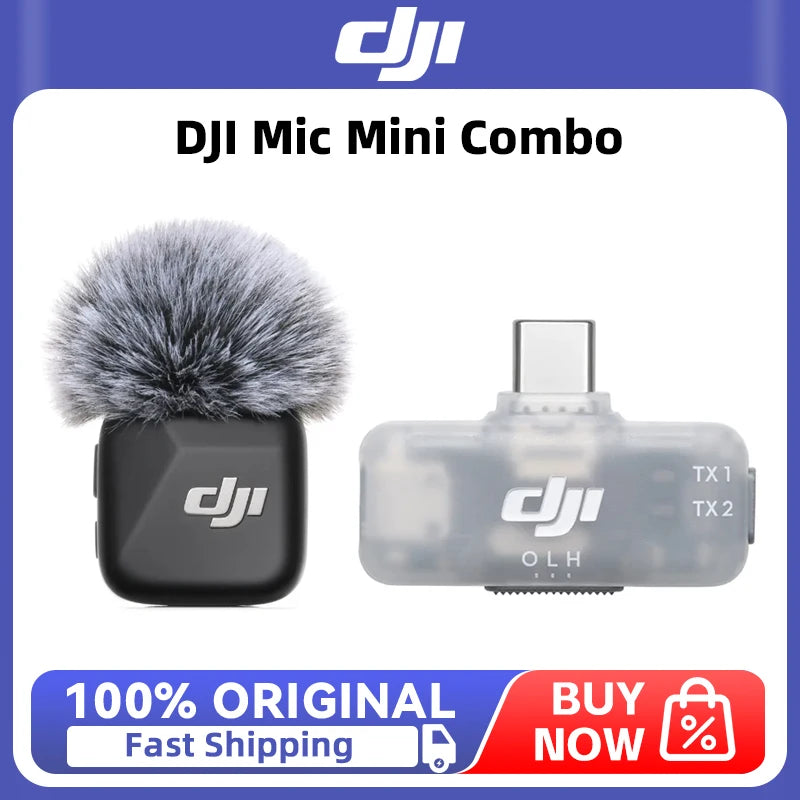 DJI Mic Mini Combo Wireless Creator Microphone