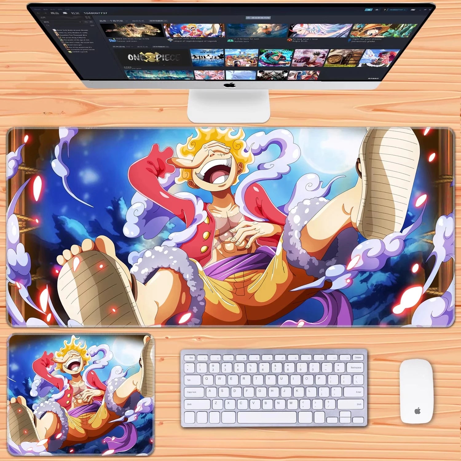 NovaDesk™ Anime XL Gaming Mouse Pad