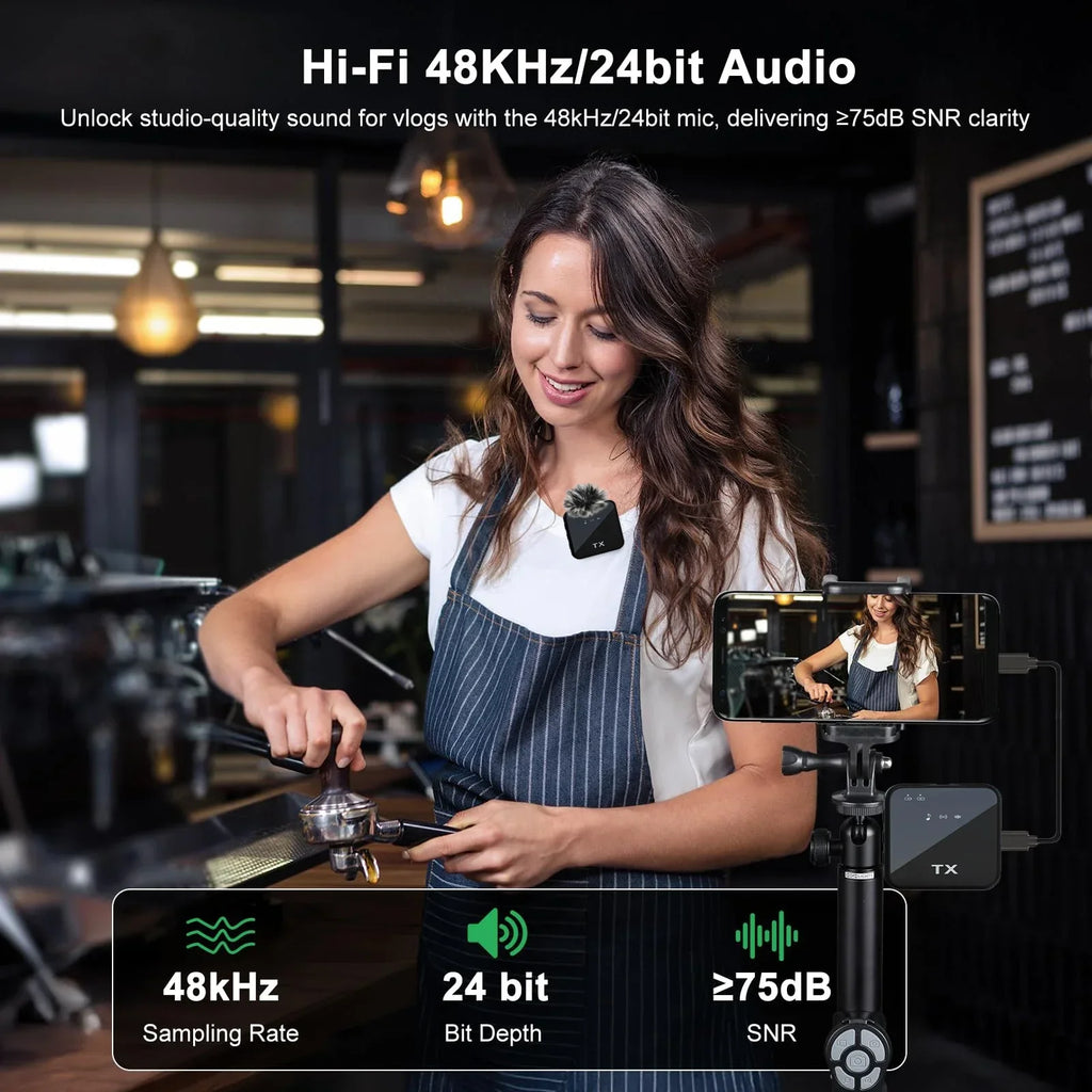 NovaMic™ Wireless Creator Lavalier Microphone