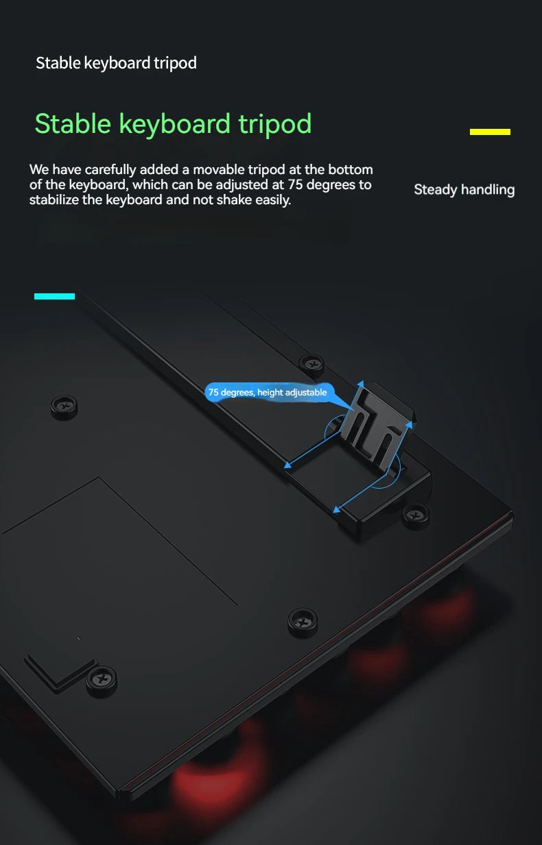 NovaStrike™ Retro RGB Gaming Keyboard