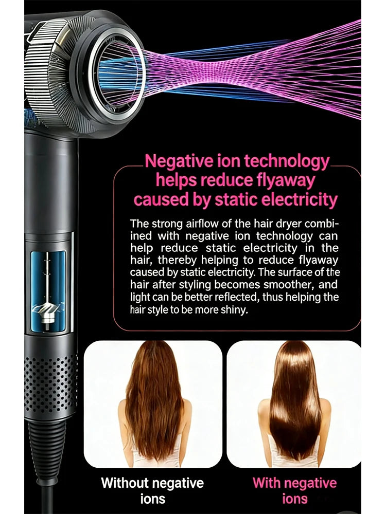 NovaGlow™ Pro High-Speed Ionic Hair Dryer