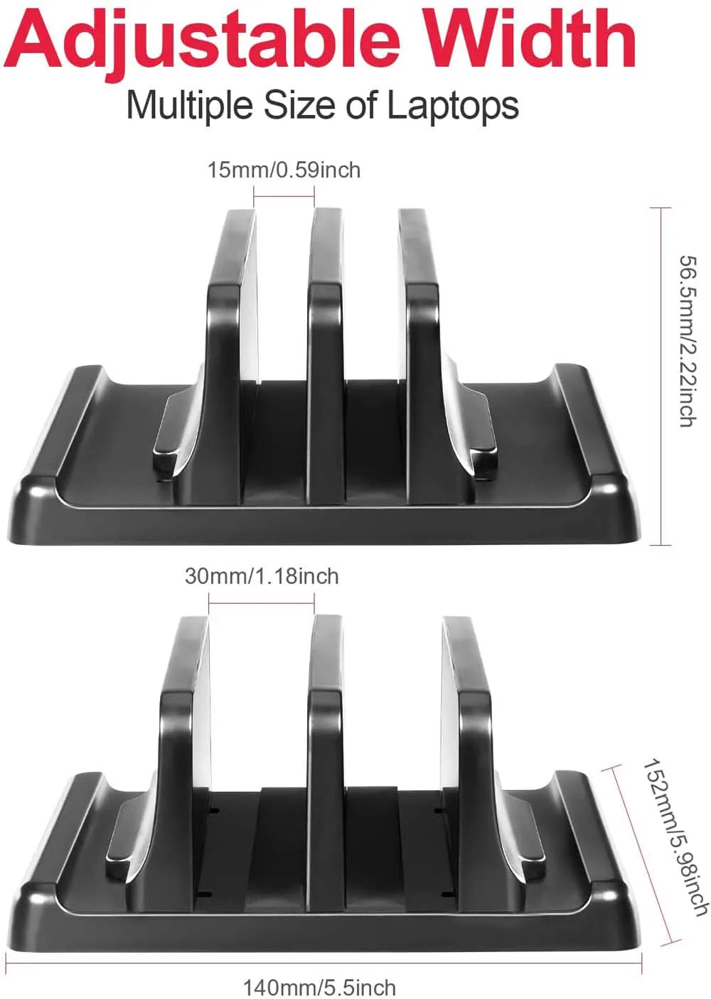 NovaDock™ Vertical Laptop Stand