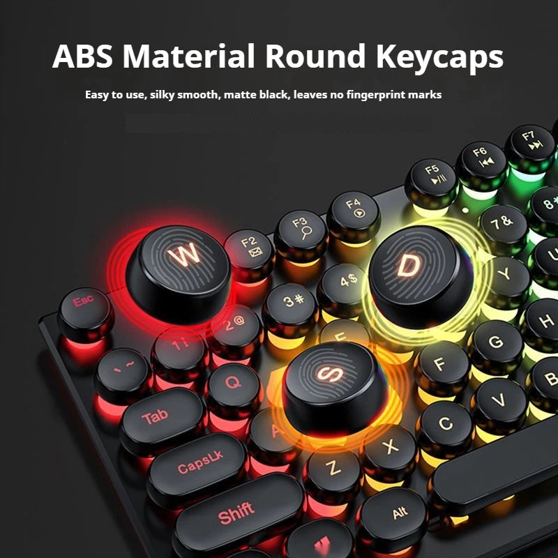 NovaStrike™ Retro RGB Gaming Keyboard