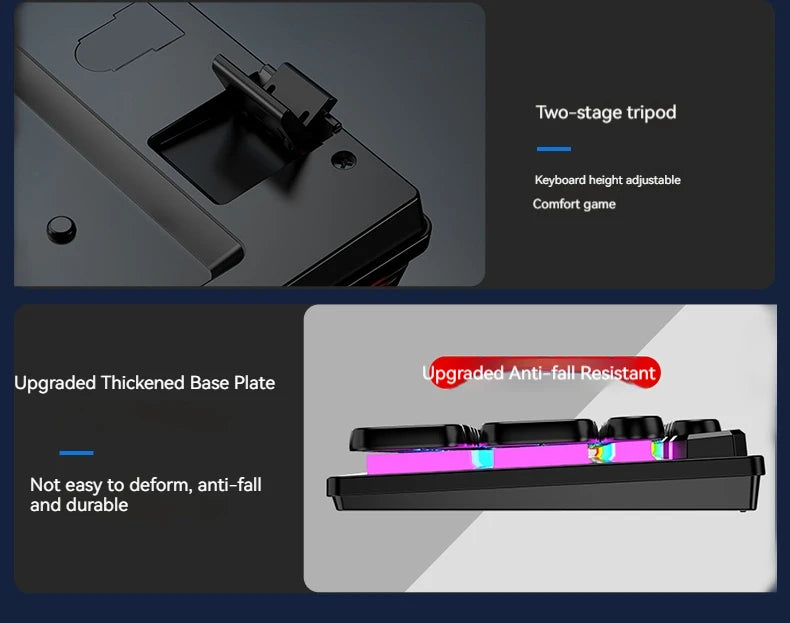 NovaStrike™ Retro RGB Gaming Keyboard