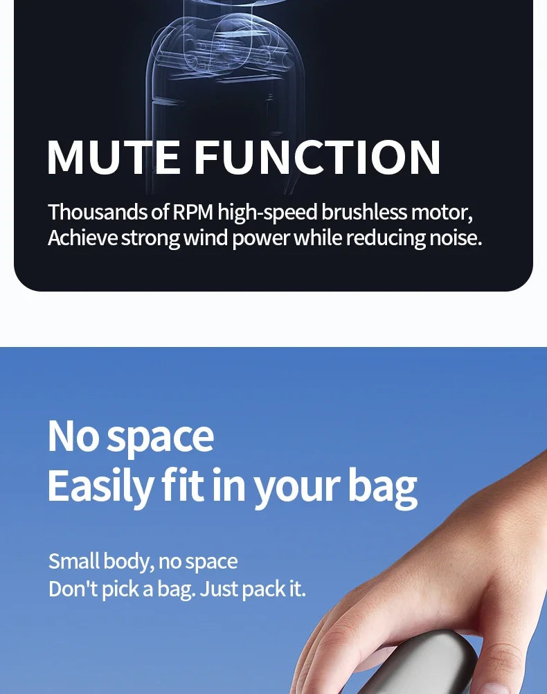 NovaBreeze™ Portable Mini Fan