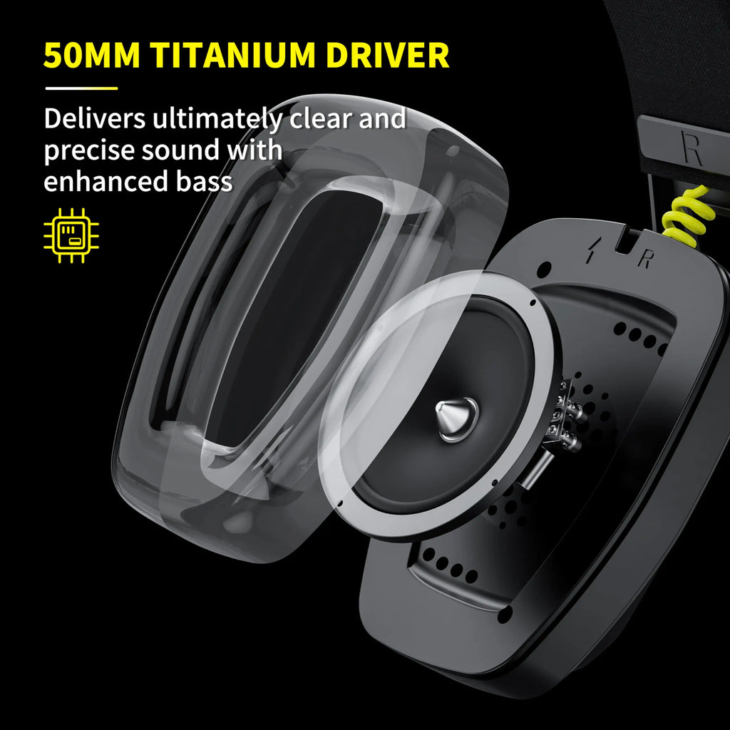 BINNUNE BW06 Gaming Headset for PS5 / PC