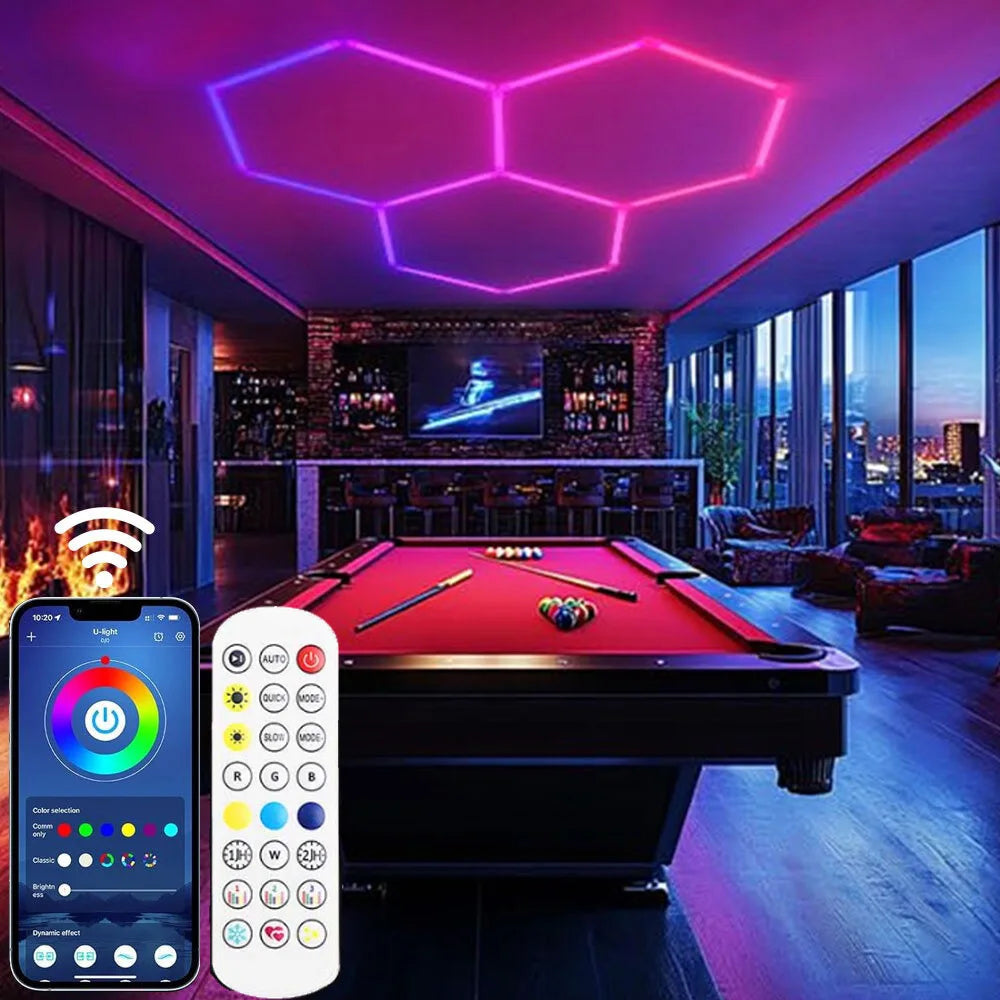 NovaHex™ Smart RGB Garage Lights