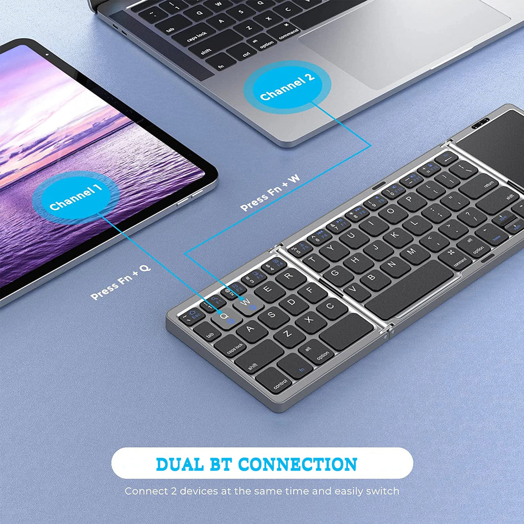 NovaFold™ Wireless Travel Keyboard