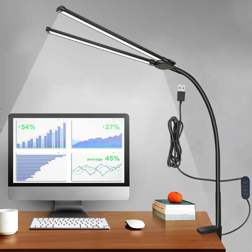 NovaGlow™ Dual Monitor Light Bar