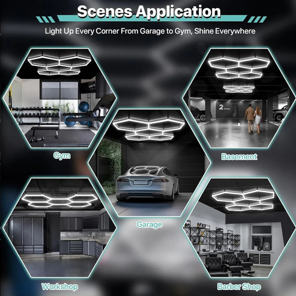 NovaHex™ Smart RGB Garage Lights