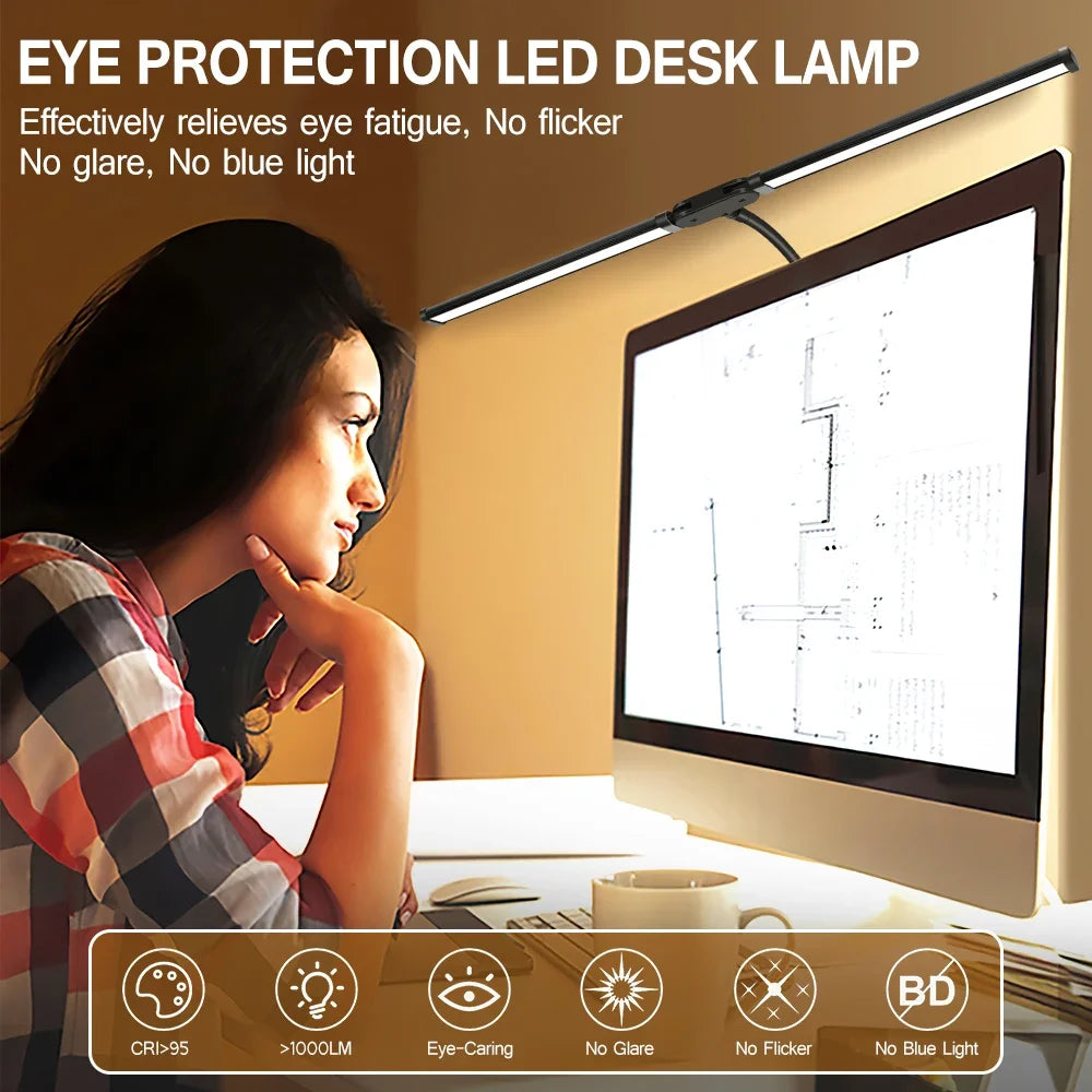 NovaGlow™ Dual Monitor Light Bar