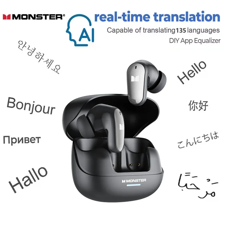 Monster MQT52 AI Translator Earbuds