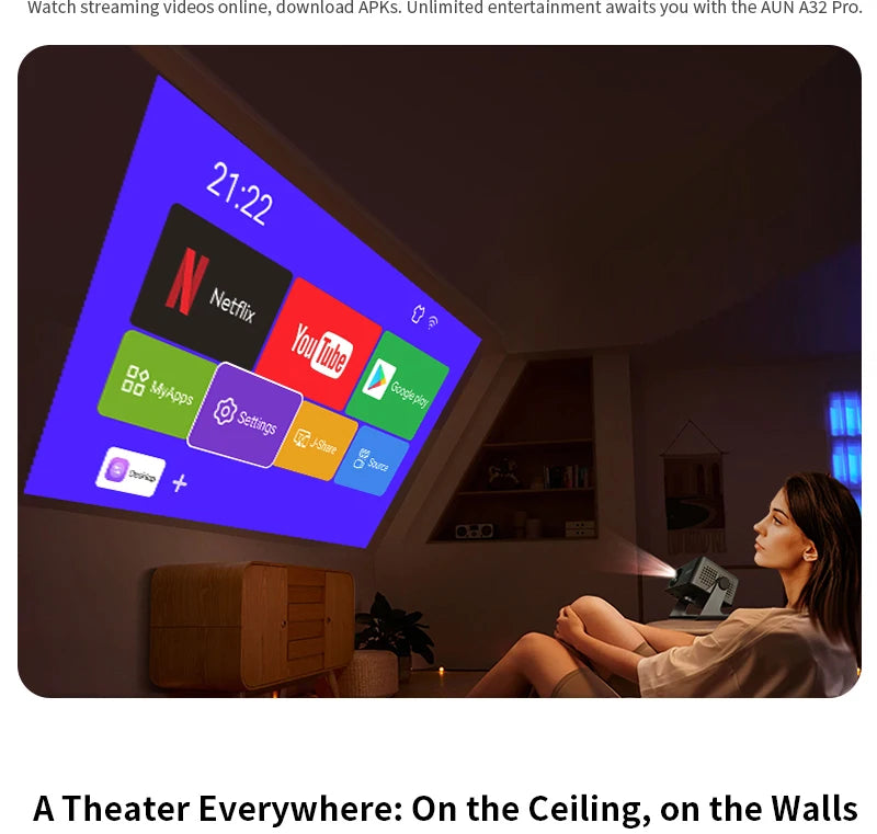 NovaBeam™ A32 Pro Smart Projector