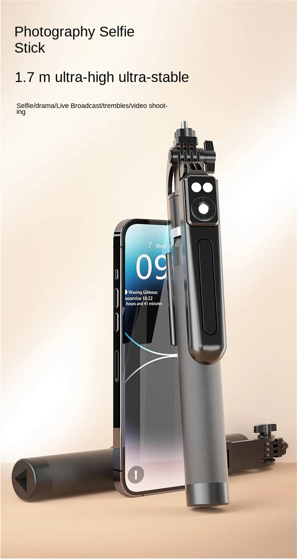 NovaSnap™ Bluetooth Selfie Stick Tripod